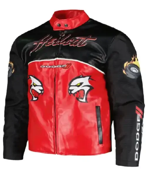 Hellcat Biker Leather Jacket