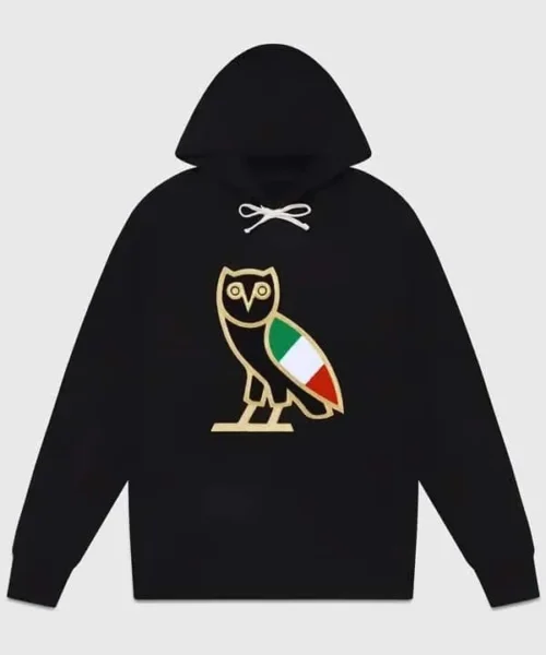 International OVO Pullover Black Hoodie Jamaica
