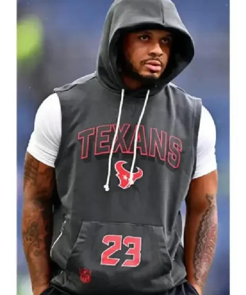 Jaylen Reed Houston Texans 2025 Grey Hoodie