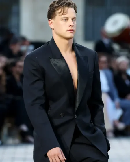 Joe Burrow Backless Black Blazer on sale