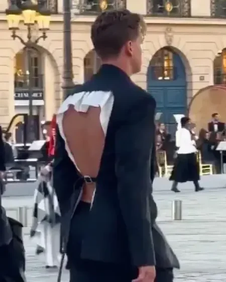 Joe Burrow Backless Black Jacket For Sale Men