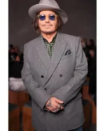 Johnny Depp Paris Fashion Week 2025 Blazer