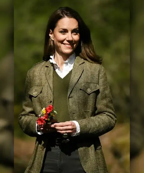 Buy Kate Middleton Visit Ardura Community Forest Blazer Sale