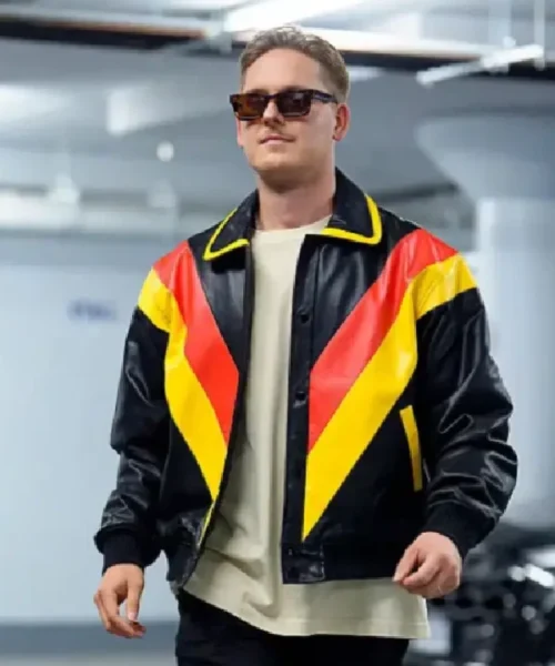 Kevin Lankinen Vancouver Canucks Leather Jacket