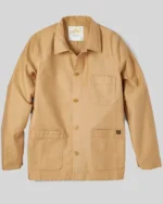Le Mont St Michel Work Jacket Khaki