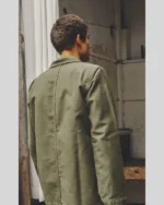 Le Mont St Michel Work Jacket camel back