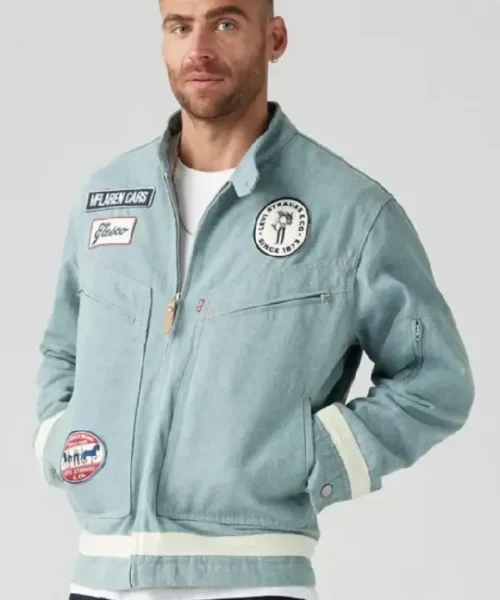 Levi’s x McLaren Light Indigo Cotton Racing Jacket