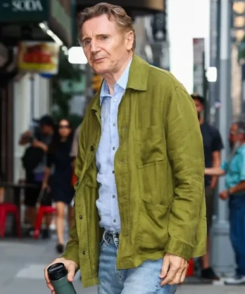 Liam Neeson Late Show with Stephen Colbert Jacket
