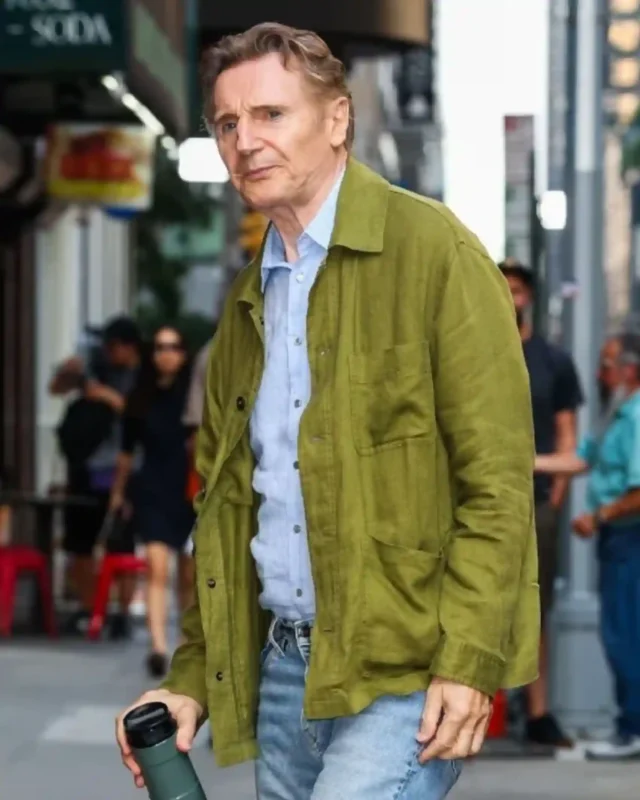 Liam Neeson Late Show with Stephen Colbert Jacket