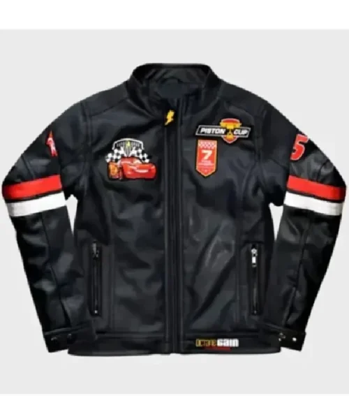 Lightning Mcqueen Racer Leather Jacket