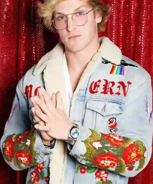 Logan Paul Alexander Denim Trucker Jacket