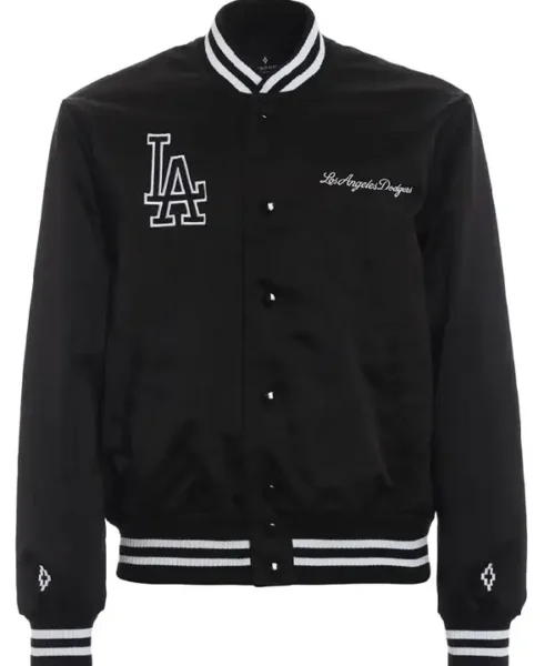 Los Angeles Dodgers County Black Bomber Jacket