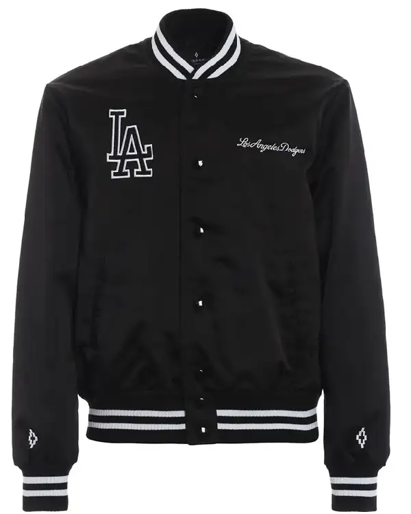 Los Angeles Dodgers County Black Bomber Jacket