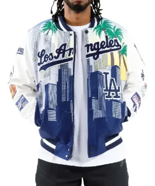 MLB Los Angeles Dodgers Remix Varsity Jacket