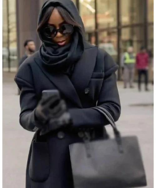 Mea Culpa 2024 Kelly Rowland Black Coat