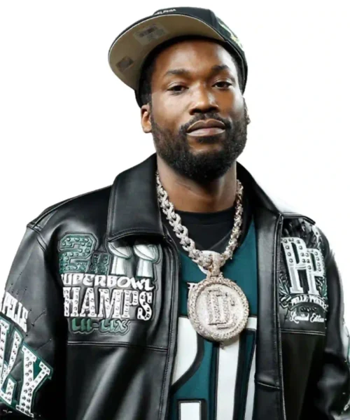 Meek Mill Pelle Pelle Eagles Jacket