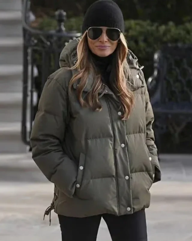Melania Trump Rag and Bone Puffer Jacket