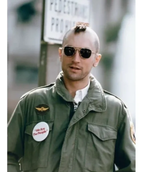 Mens JacketTaxi Driver Robert De Niro Military Jacket