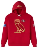 San Francisco 49ers OVO Scarlet Icon Team Hoodie