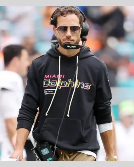 Mike McDaniel Miami Dolphins 2025 Crucial Catch Hoodie