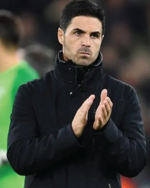 Mikel Arteta EFL Black Jacket