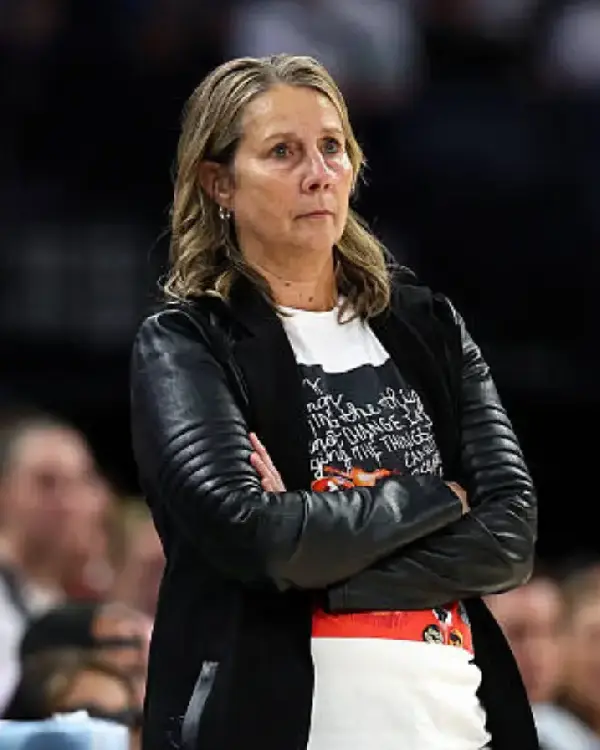 Minnesota Lynx Cheryl Reeve Black Leather Jacket