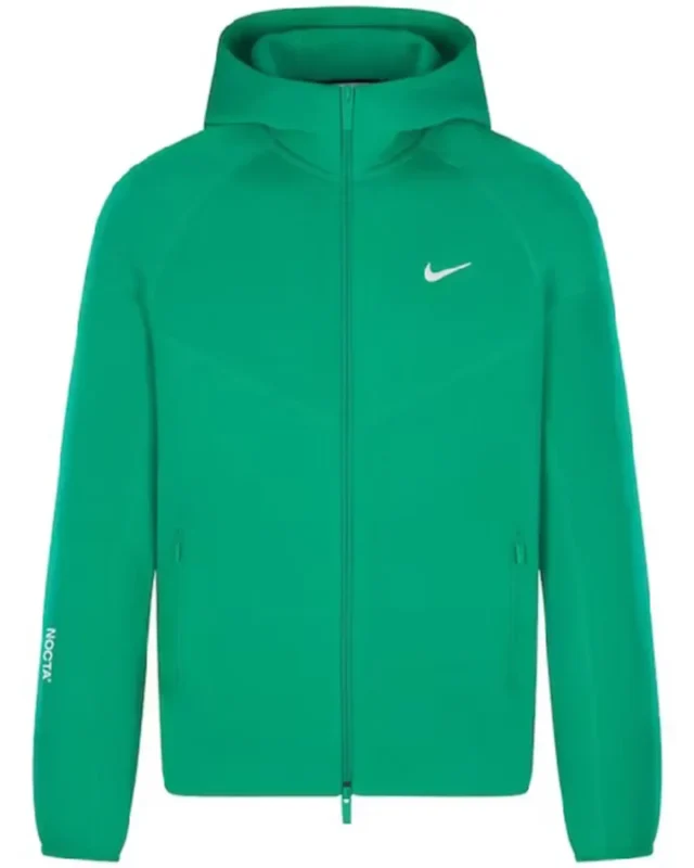 Nike Nocta Tech Fleece Green Hoodie