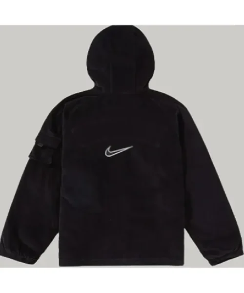 Nike x Supremely Black Corduroy Hoodie