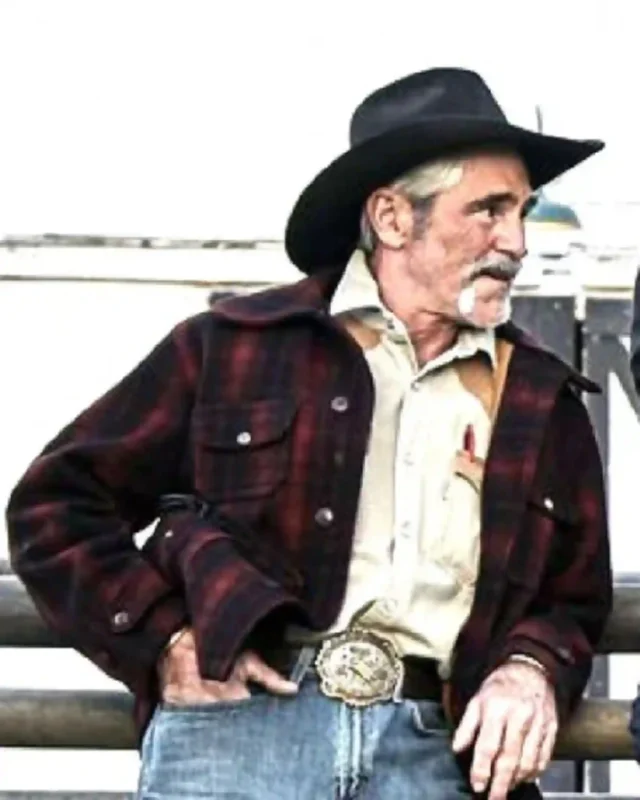 Order Lloyd Yellowstone Season 3 Forrie J.Smith Plaid Jacket Sale