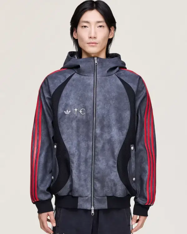 Order Recreated - Adidas Originals Thug Club Teamgeist Faux Leather Jacket Sale