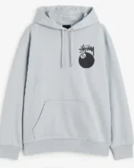 Order Stussy 8 Ball Hoodie For Sale Black Back