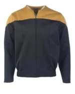 Order TV Series Star Trek Voyager Uniform Bomber Jacket Sale Gold