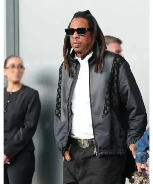 Paris Fashion Week 2025 Jay-Z Black Jacket