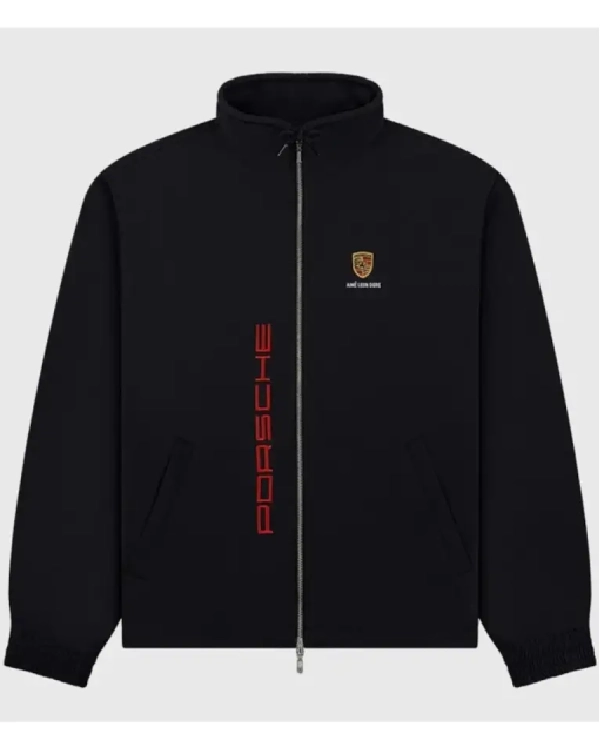 Porsche Black Track Jacket