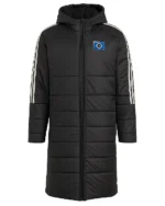 Rayan Philippe Bundesliga 2025 Black Puffer Jacket for saale