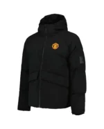 Recreation – Adidas Big Baffle Down x Manchester United Black Jacket For Men’s