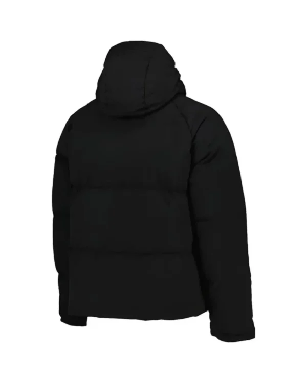 Recreation – Adidas Big Baffle Down x Manchester United Black Jacket For Men’s Back