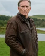 Ridley Adrian Dunbar Brown Leather Jacket