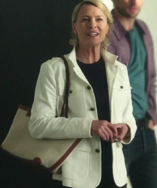 Robin Wright The Girlfriend S01 White Jacket