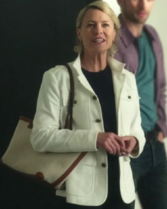 Robin Wright The Girlfriend S01 White Jacket