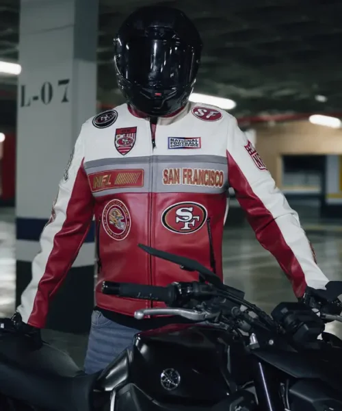 San Francisco 49ers Moto Jacket