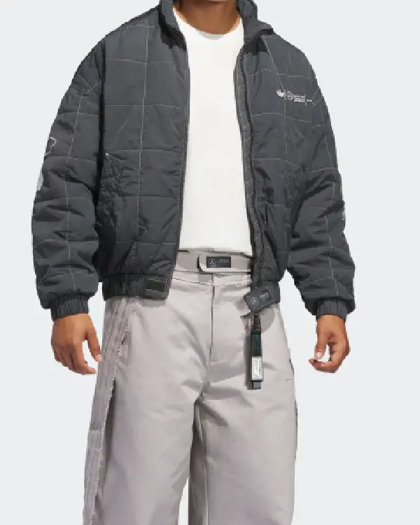 Shop Adidas para Bad Bunny x Mercedes-AMG F1 Racing Grey Jacket Sale