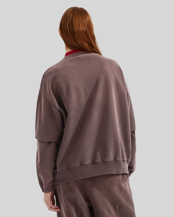 Shop Arsenal x A-COLD-WALL Avenell Brown Sweatshirt For Sale Back