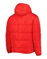 Shop Men’s Red Kansas City Chiefs Puffer Parka Hooded Full-Zip Jacket For Sale