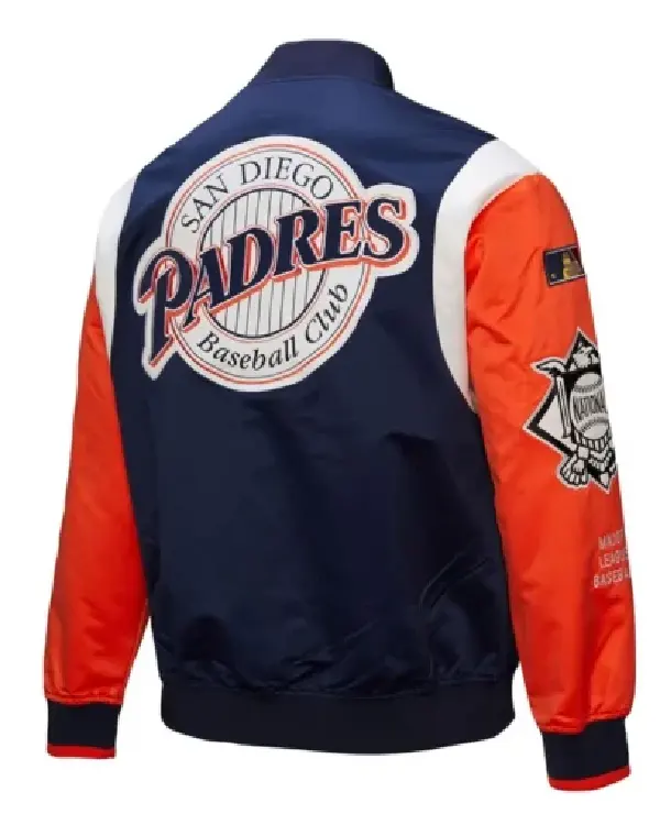 Shop San Diego Padres Cooperstown Team Origins Satin Jacket Sale