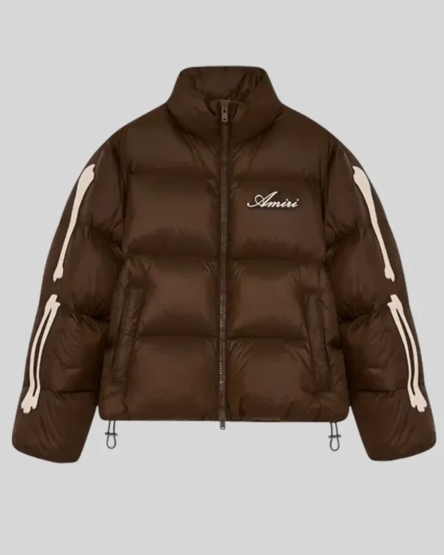 Shop Unisex Puffer Amiri Bones Down Jacket Sale