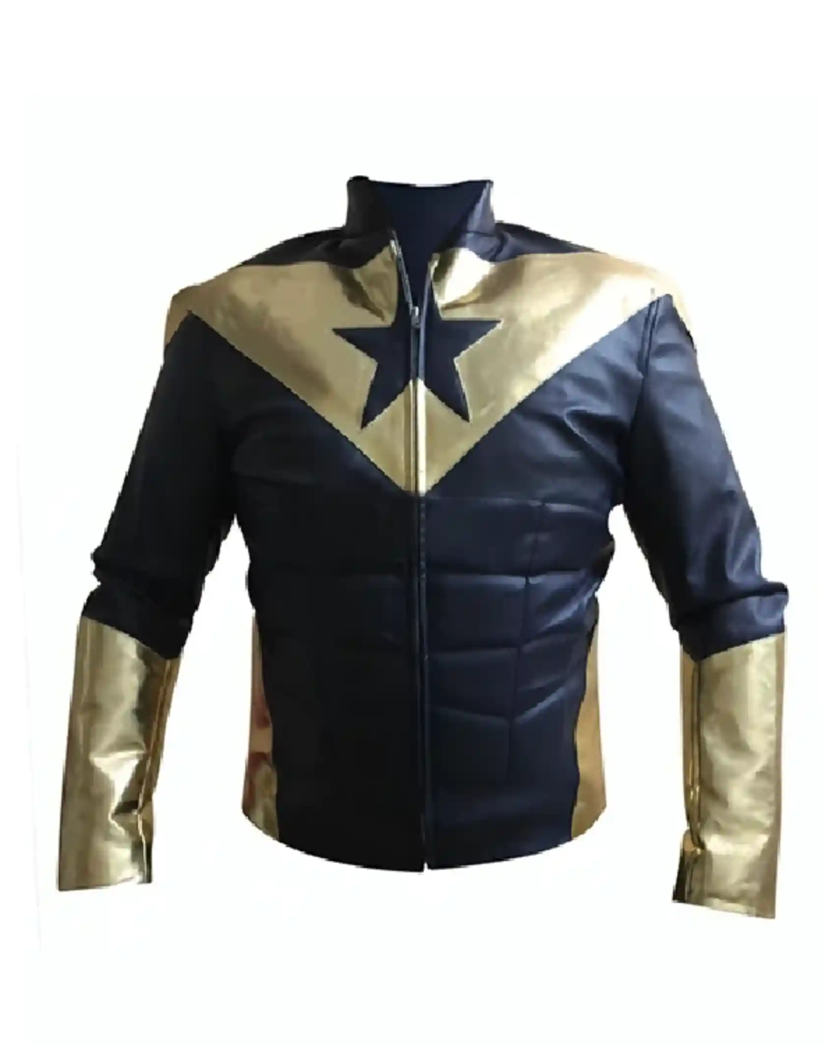 Smallville S10 E18 Booster Gold Costume Jacket