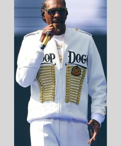 Snoop Dogg AFL Grand Final 2025 White Jacket sale