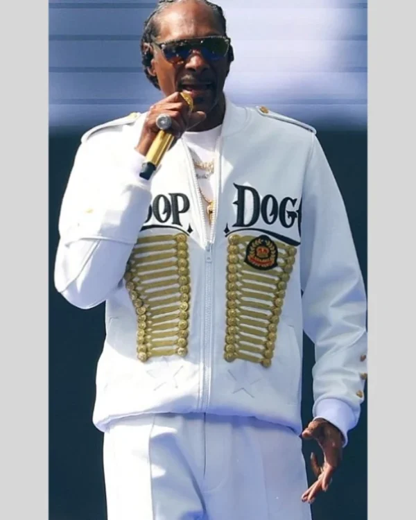 Snoop Dogg AFL Grand Final 2025 White Jacket sale
