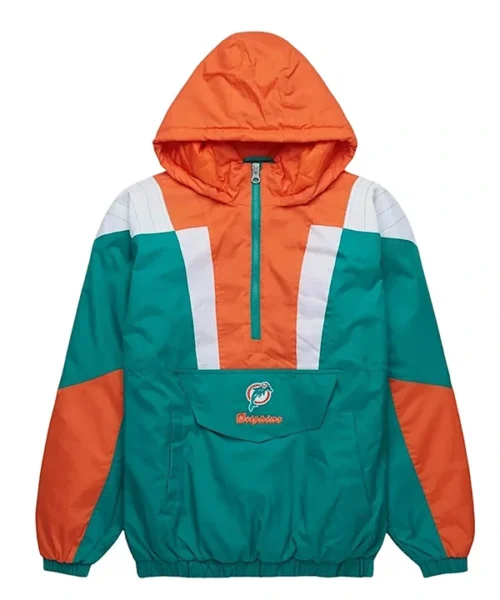 Starter Miami Dolphins Pullover Jacket